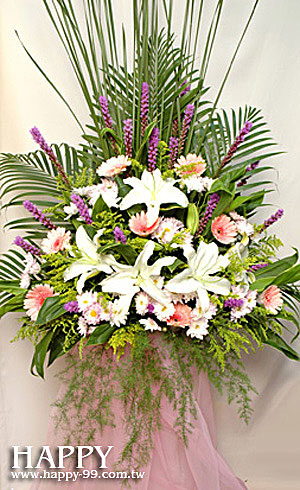 立體藝術花架 / 支